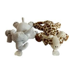 Philips Avent Replacement Stuffed Animal Attachements Elephant Giraffe